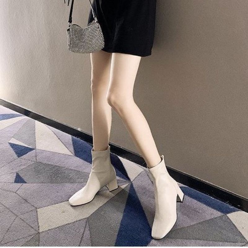 Giày boot ❤️ Freeship❤️ Giày bốt da nhăn bóng hàng full hộp quảng châu | BigBuy360 - bigbuy360.vn