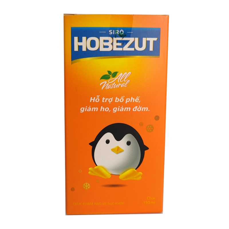 Siro SYRUP HOBEZUT - Hỗ trợ bổ phế, giảm ho