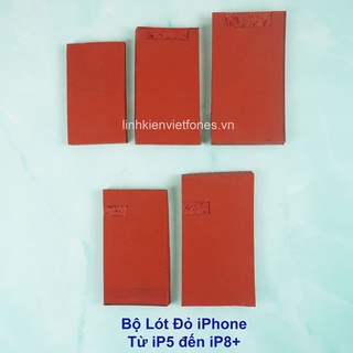 Bộ lót đỏ ép ip liền ron (5 miếng)