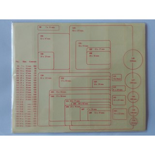 Nhãn Decal Tomy đủ số