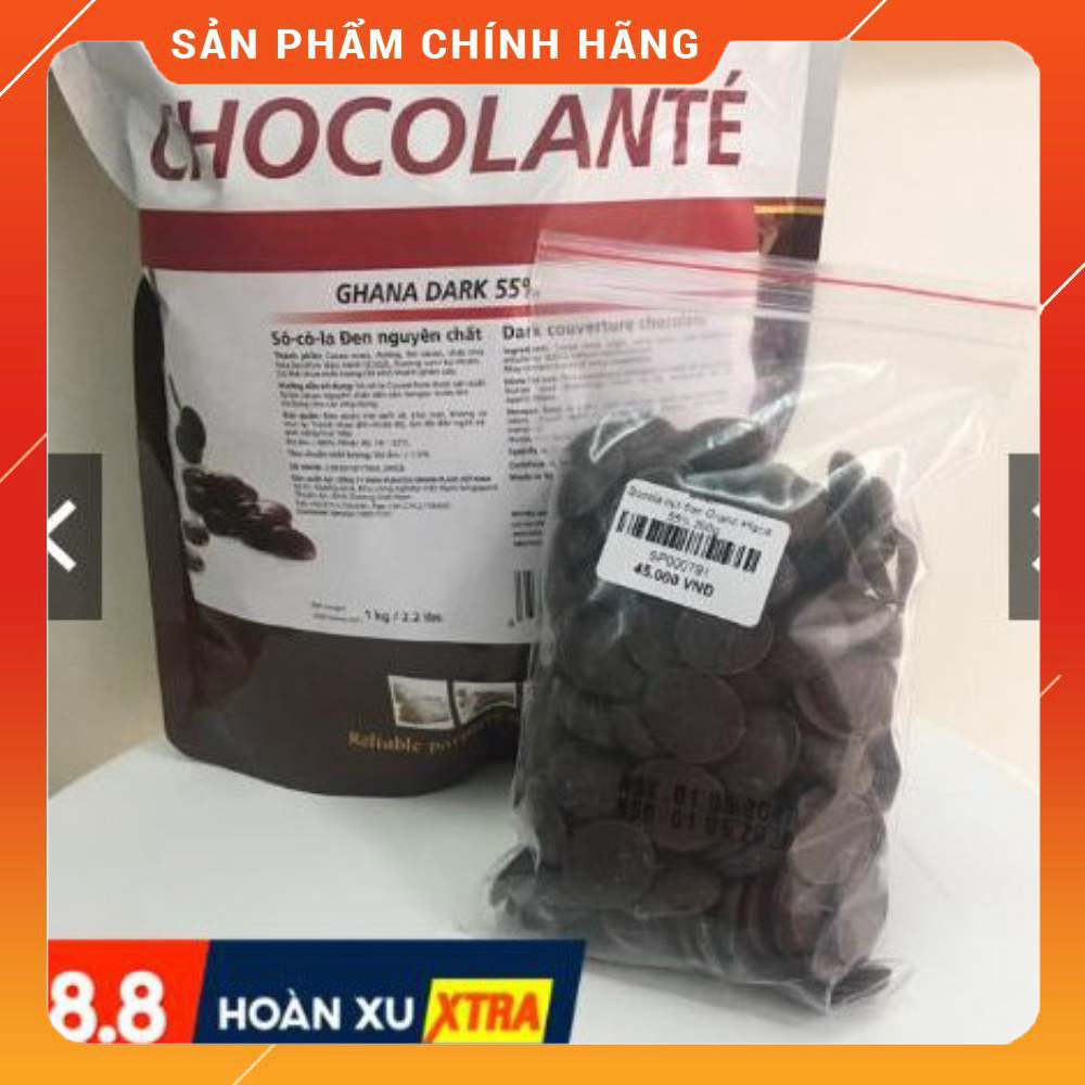 Socola nút Grand Place 75% 100g