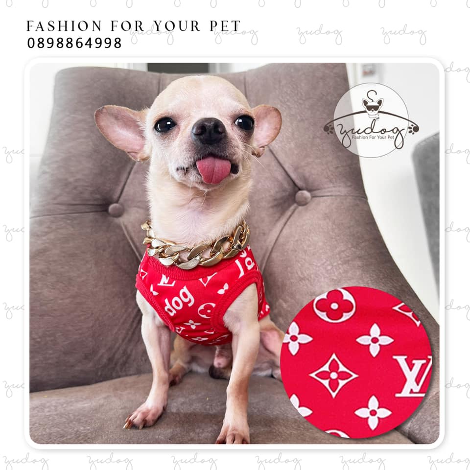 Áo thun mặc cho chó mèo chất poly mát yudog