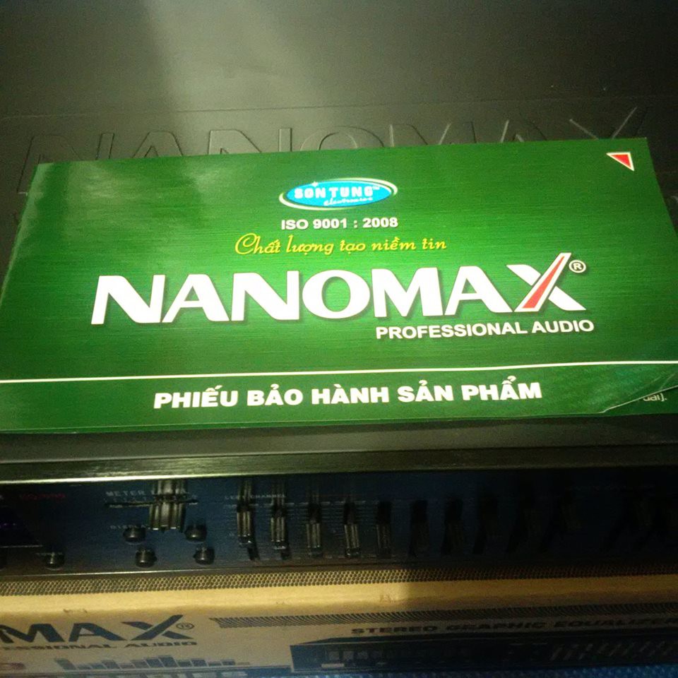 Lọc âm thanh equalizer Nanomax EQ-999 Hàng chính hãng 2019