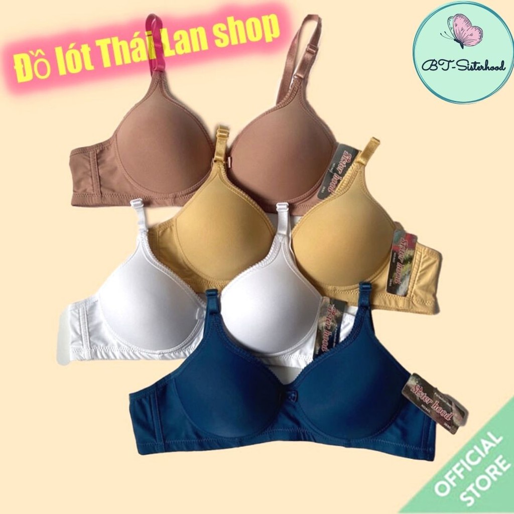 Áo ngực TRƠN  Thái Lan Sisterhood, áo lót không gọng không đệm mút, Sisterhood 643, Leblur, Vanvene, LAVENUSA, LOT STORE