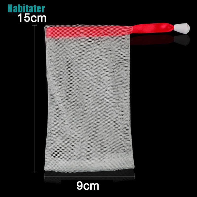 Set 10 Túi Lưới Tạo Bọt Xà Phòng Chăm Sóc Da Dễ Dàng