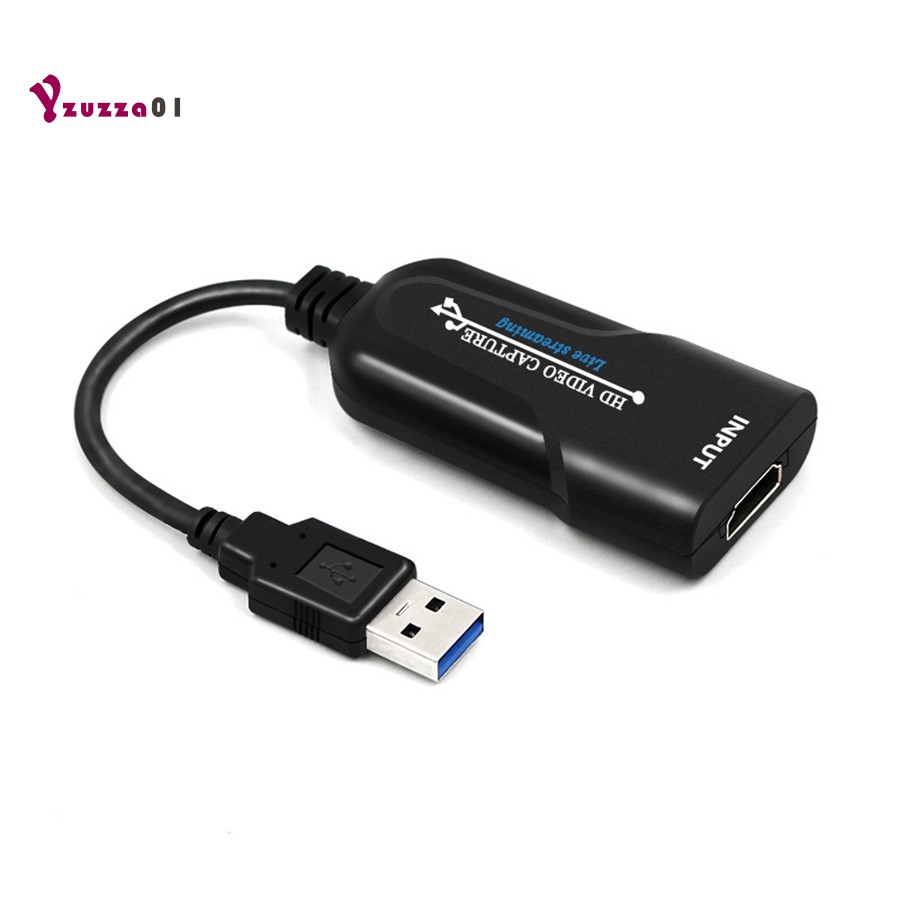 Mini HDMI Video Game Capture Card HDMI to USB 3.0 1080P Video Grabber Record Box for Recording Game HD Live Streaming