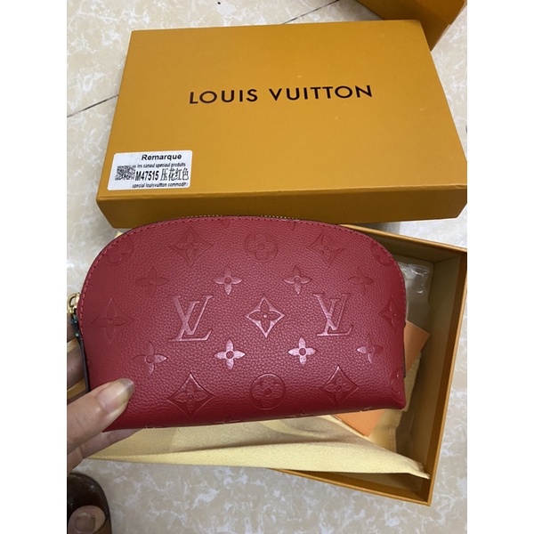 Túi cầm tay da thật