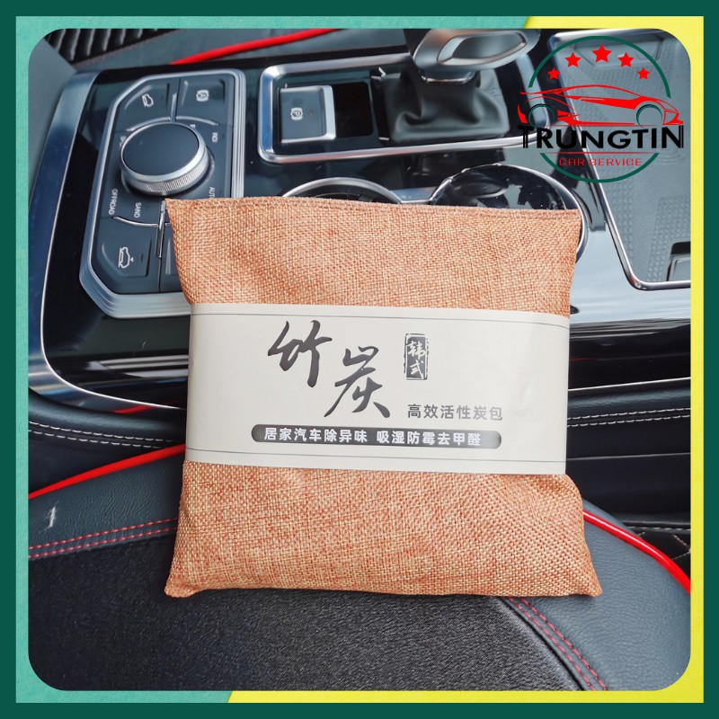 Túi Than Hoạt Tính Hút Ẫm Khử Mùi Hôi Khó Chịu Trong Xe Hơi xe Ô Tô