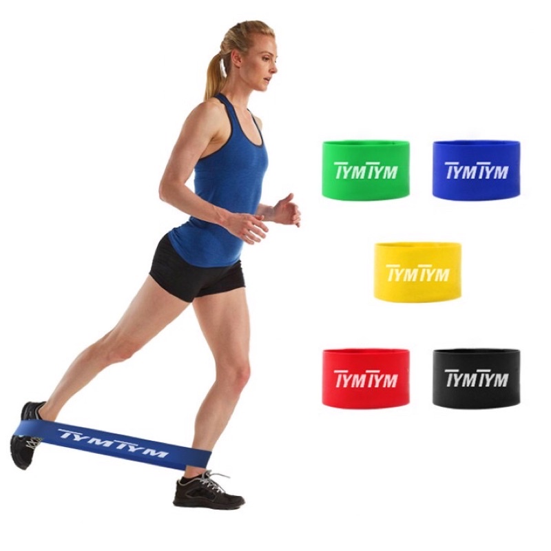 Dây kháng lực miniband tập chân mông, tập gym đa năng Tymtym