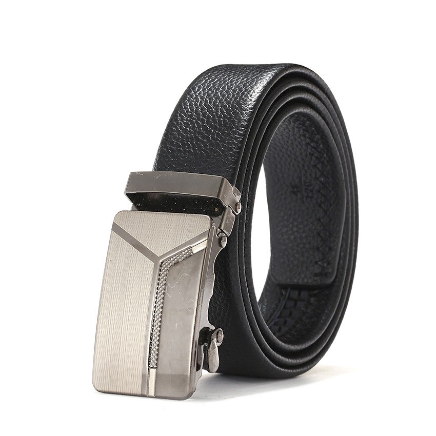 Dây Thắt Lưng, Nịt Nam Da PU, Khoá Tự Động, Bảng Đẹp, Thời Trang Công Sở, Trẻ Trung BELTS21BAS04