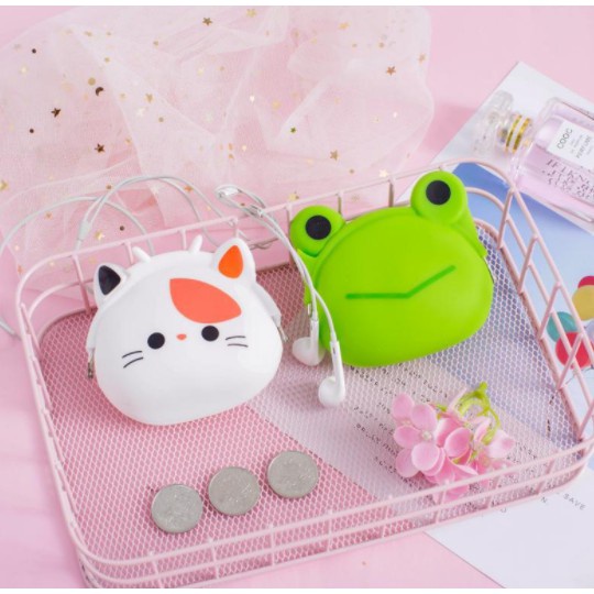 Ví bóp silicon hình thú cưng siêu đẹp - chọn mẫu