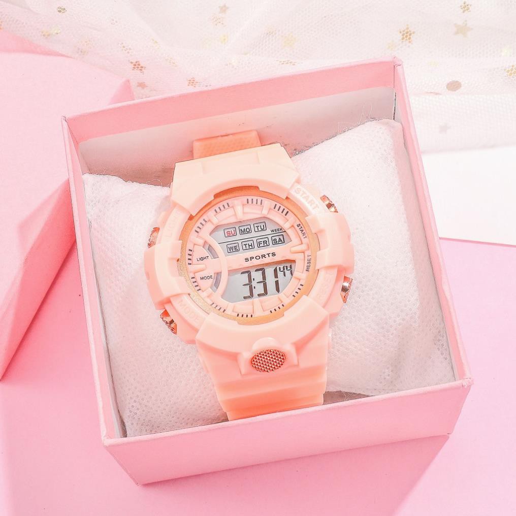 Đồng hồ điện tử nam nữ SPORT  kiểu dáng thể thao, đầy đủ chức năng, chống nước tốt ( Mã: DT2CC ) | BigBuy360 - bigbuy360.vn