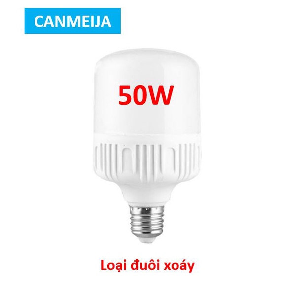 Đèn led 12V ắc quy 50W siêu sáng. Đèn led kẹp bình ắc quy 12V