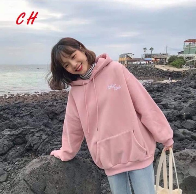 Áo hoodie Color góc ngực COH0919