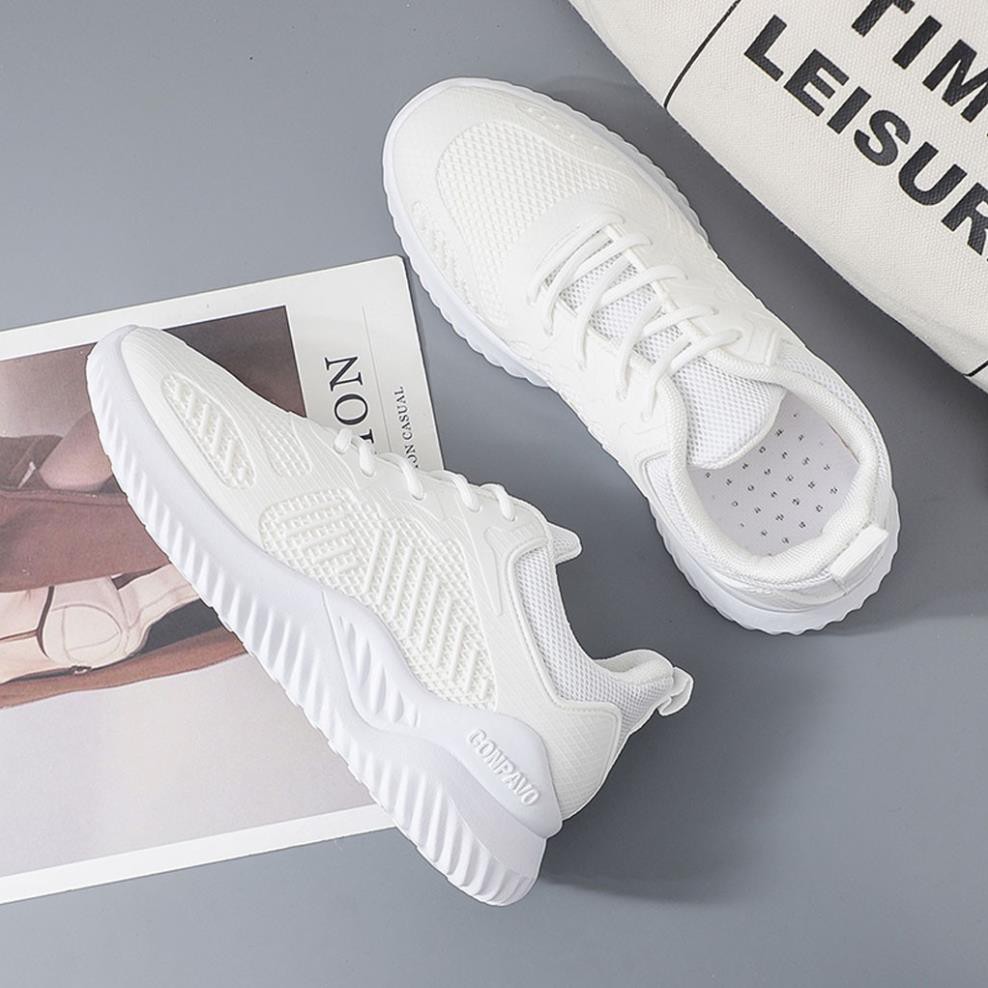 Giày Sneaker Nữ [ FREESHIP ] Giày Thể Thao Nữ Siêu Mềm Siêu Êm Kiểu Dáng Nhẹ Nhàng - G17 TP | BigBuy360 - bigbuy360.vn