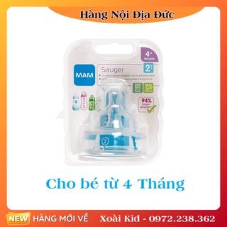 Núm ti thay thế bình sữa MAM của Đức- Đủ Bill