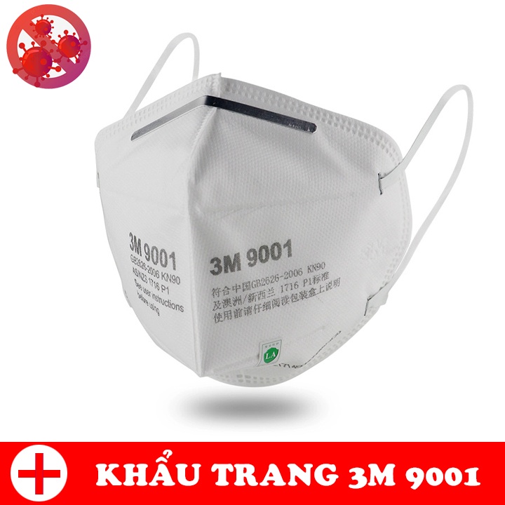 (Chỉ Ship TPHCM) Khẩu Trang Cao Cấp 3M 9001V