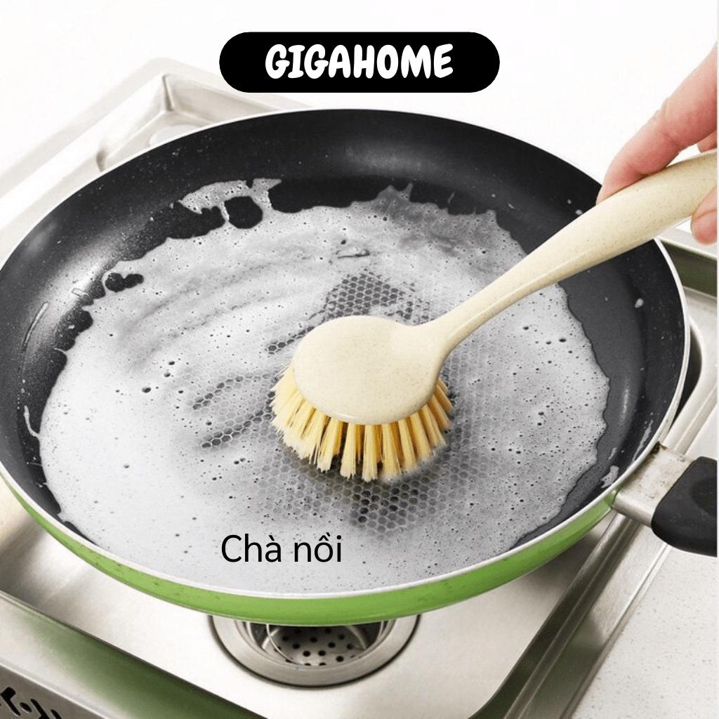 Cọ Rửa Chén GIGAHOME Bàn Chải Nhà Bếp Đa Năng, Chà Nồi, Vệ Sinh Nhà Bếp Cán Dài 7168