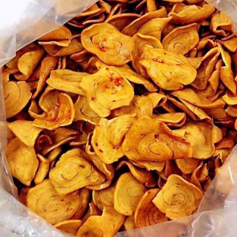 1 Kg Bánh tai heo tỏi ớt cay cay, tai heo sốt mắm ớt hành giòn ngon