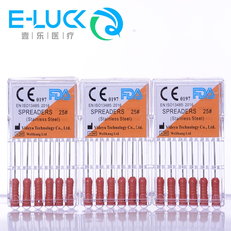 Bộ 6 Cây Dũa Móng Tay 21 / 25mm Bằng Thép Không Gỉ Chuyên Dụng Cho Nha Khoa