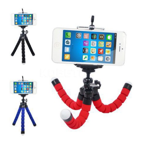 Tripod Bạch Tuộc 3 Chân Để Điện Thoại Để Bàn, Cầm Tay, Tặng Kèm Kẹp Điện Thoại - VS