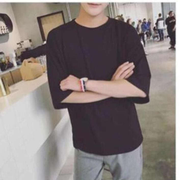 Áo thun trơn cotton, áo dáng rộng unisex (z) 2 15 | BigBuy360 - bigbuy360.vn