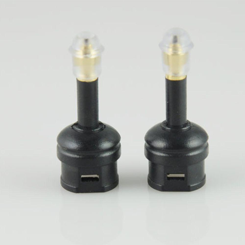 Set 3 Đầu Chuyển Đổi Phích Cắm SPDIF Chuyên Dụng|Loa Toslink Mạ Đen Âm Thanh Toslink