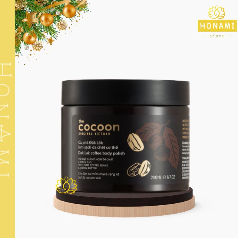 Tẩy Da Chết Body Cocoon Đắk Lắk