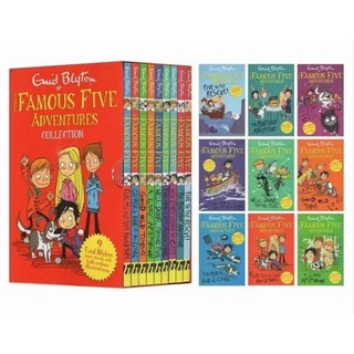 Bộ Nhập - Full 9c - Famous five adventures colletion - Hot!