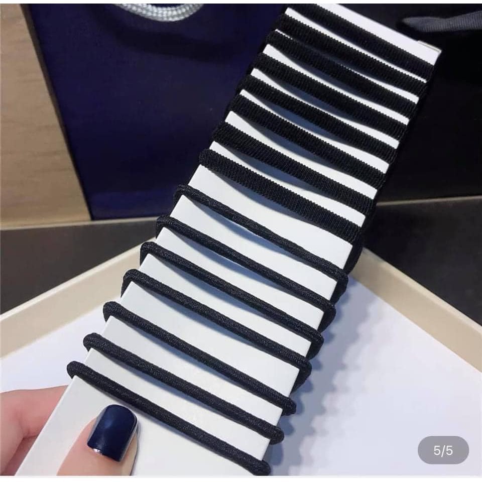 Set 60 chun dây buộc tóc nhiều hình kute siêu bền