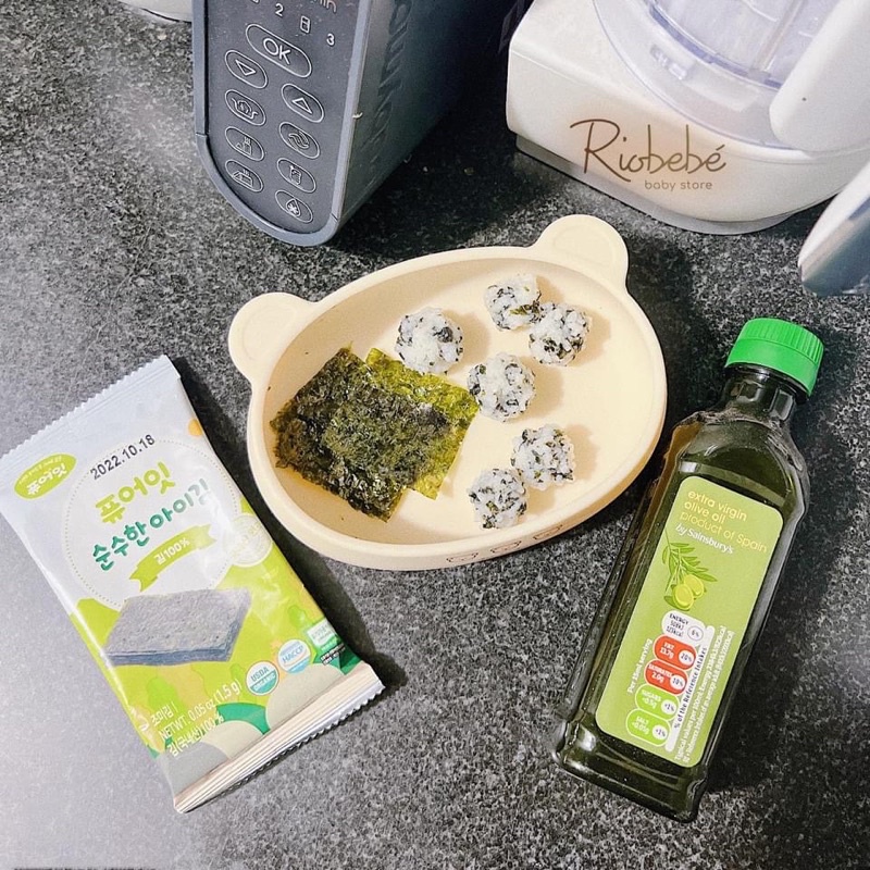 Dầu thực vật hữu cơ cho bé ăn dặm thứ 6 tháng trở lên 6M+ [Hàng chuẩn Air - Nội địa Anh