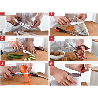 Kéo đa năng 10 in 1 cao cấp