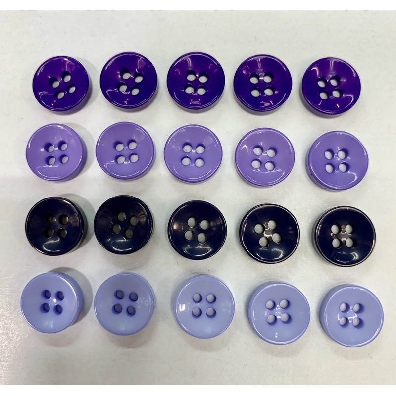 140 Nút Áo Sơmi 4 Lổ 10mm Đủ Màu Giá Sỉ