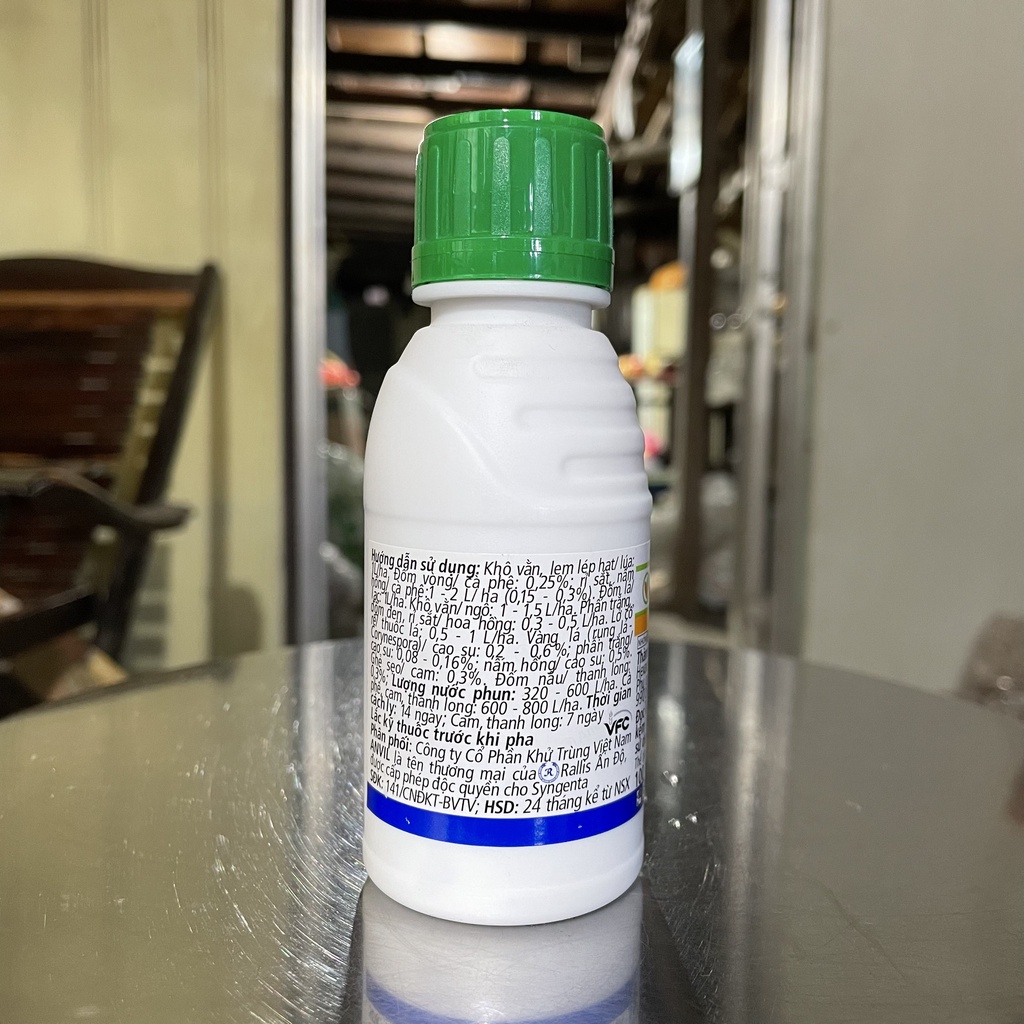 Thuốc Trừ Nấm Bệnh ANVIL 5SC  - Hexaconazole - Khô Vằn, Lem Lép Hạt, Phấn Trắng, Lỡ Cổ Rễ, Đốm Lá...
