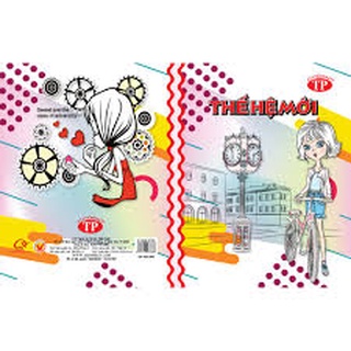 Combo 10 quyển tập Thế Hệ Mới 96 trang ĐL 70gsm