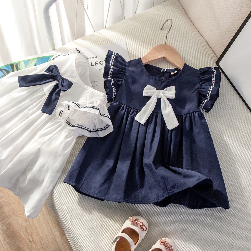 Paulababy Đầm Công Chúa Thiết Kế Xinh Xắn Thời Trang Cho Bé Gái 1 Tuổi