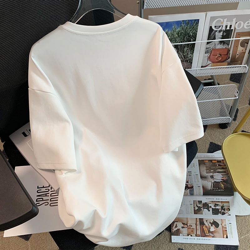 NRVP Áo Thun Nữ Tay Ngắn In Hình Phong Cách Hàn Quốc Thời Trang Mùa Hè 2022