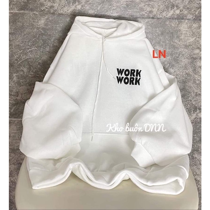 Áo hoodie WORK LN11
