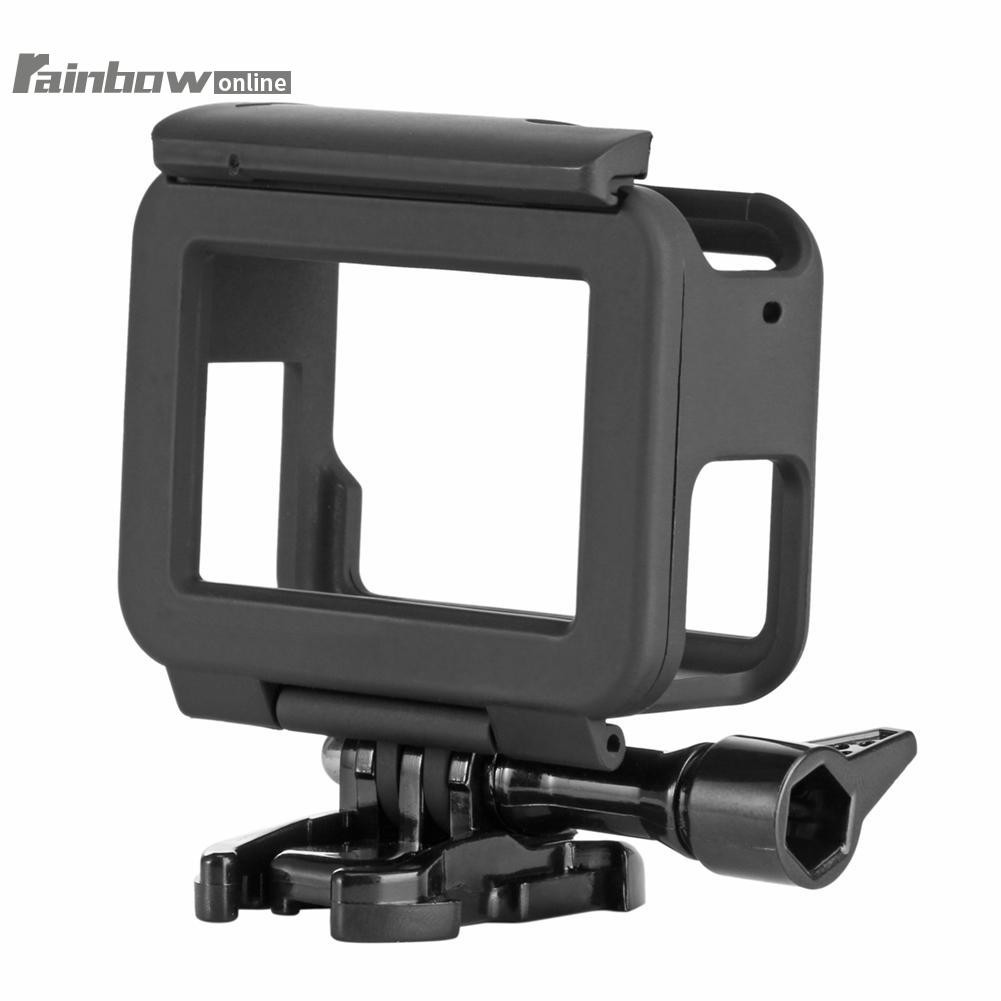 Khung Bảo Vệ Chống Nước Mưa Cho Máy Ảnh Gopro Hero 7 6 5 Đen