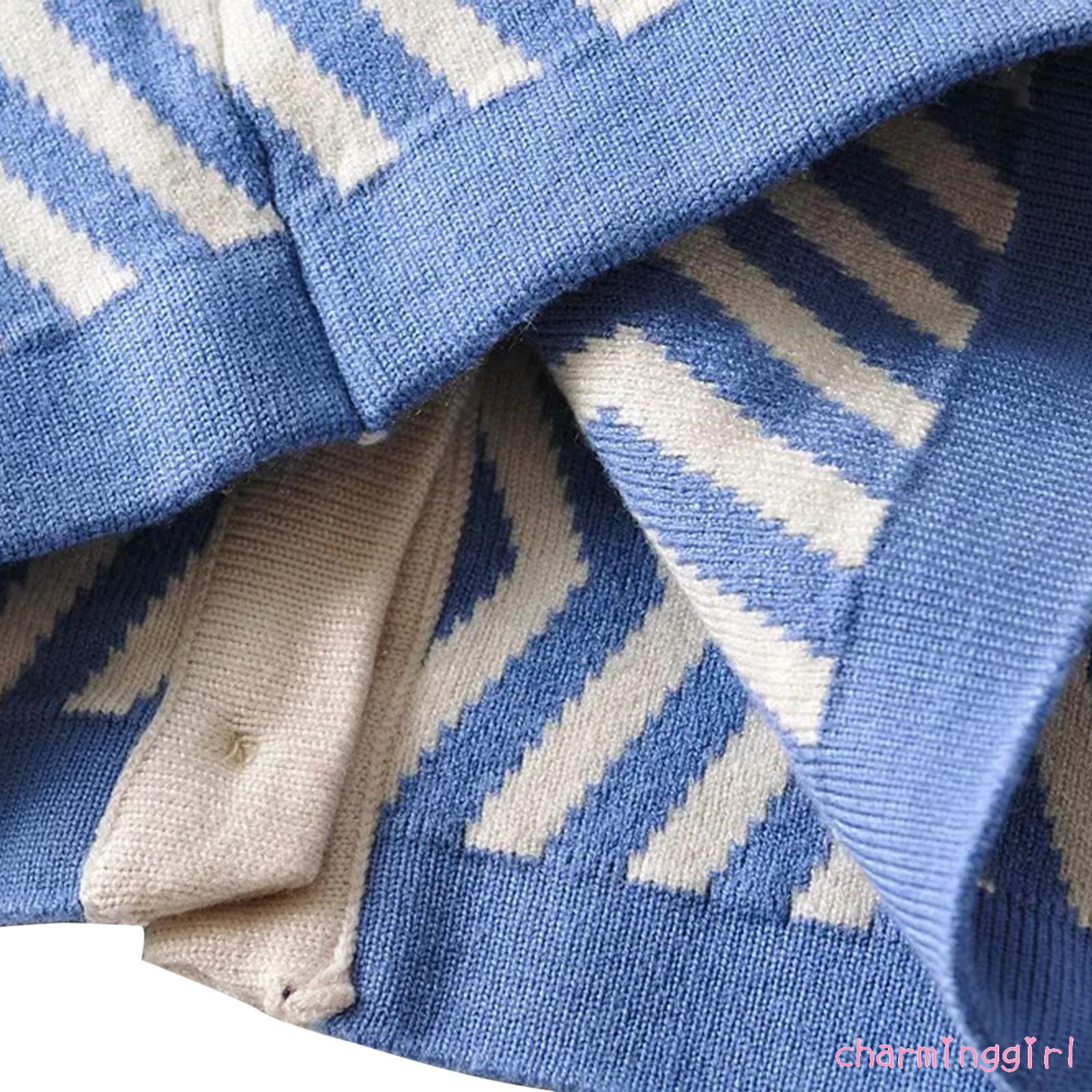 Áo Dệt Kim Nữ Không Tay Viền Cổ Gợn Sóng Thời Trang | BigBuy360 - bigbuy360.vn