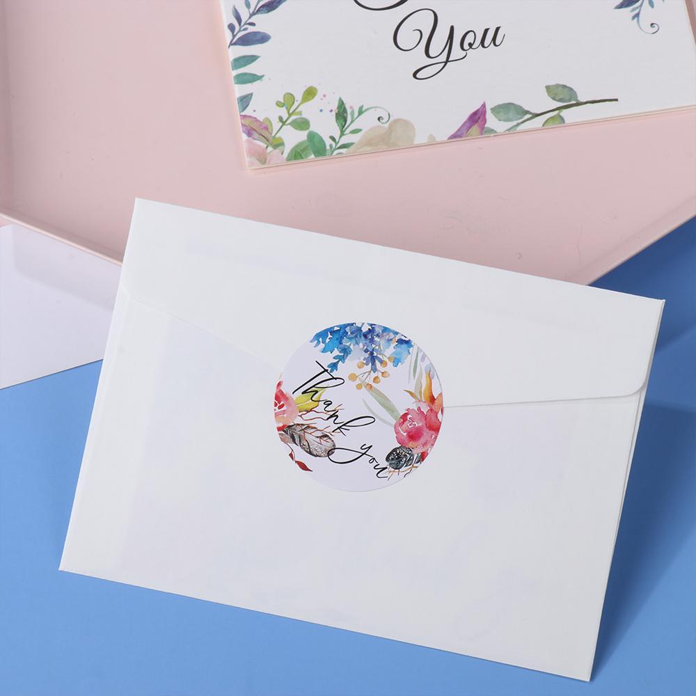 SUYO Gói 6 Tấm Thiệp 4x6inch In Chữ &quot;Thank You&quot; Màu Xanh Nước Biển