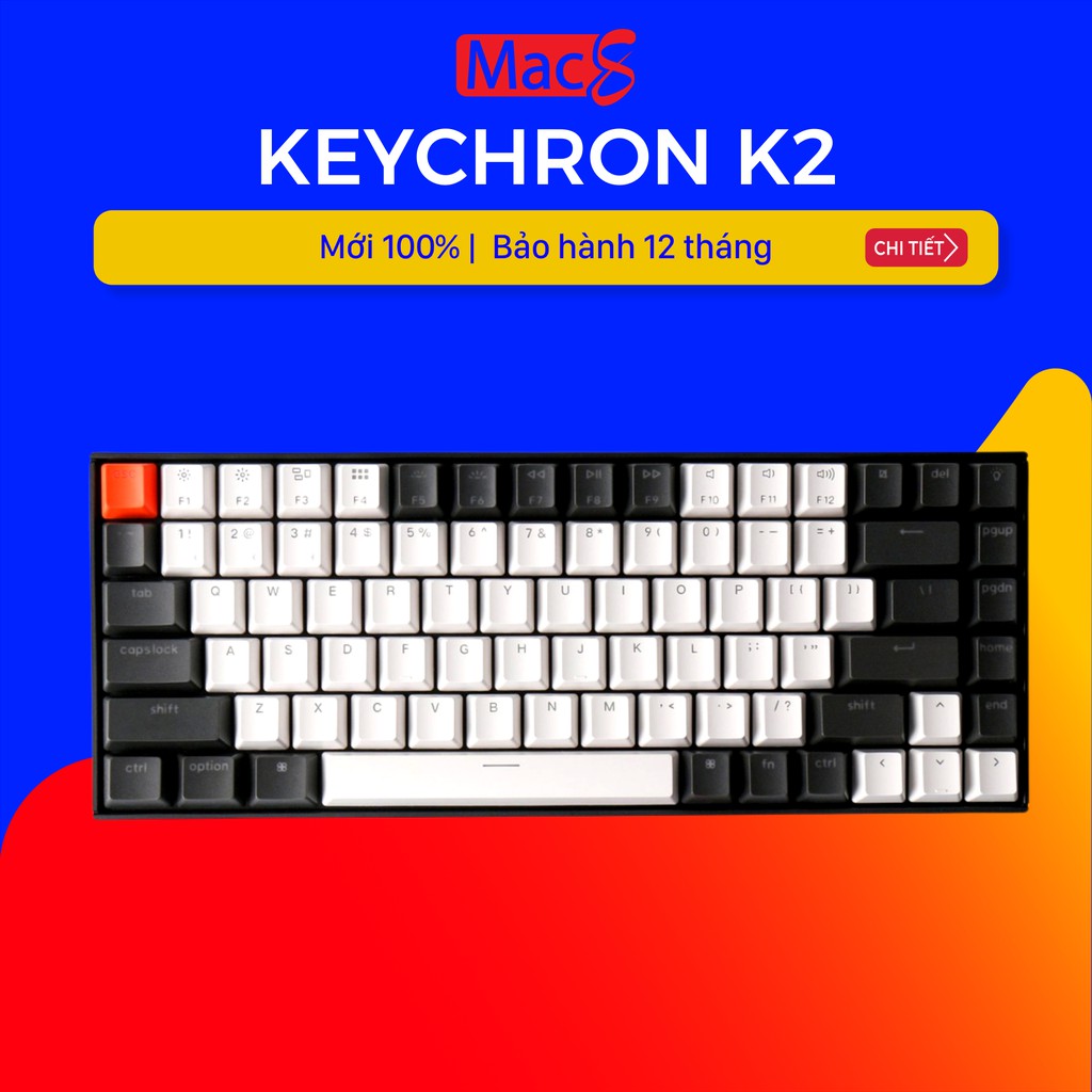 Keychron V2 - Bàn phím cơ Keychron K2 nhựa (Hotswap)