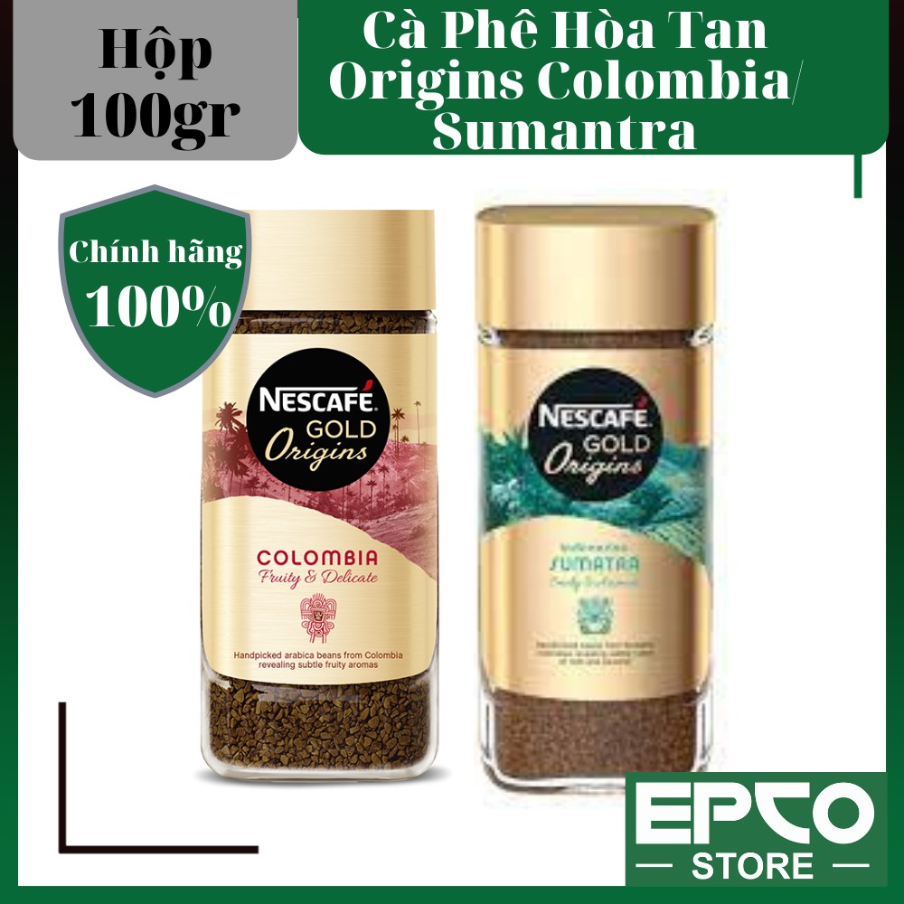 CÀ PHÊ HÒA TAN NESCAFE ORGIGINS (HŨ 100G)