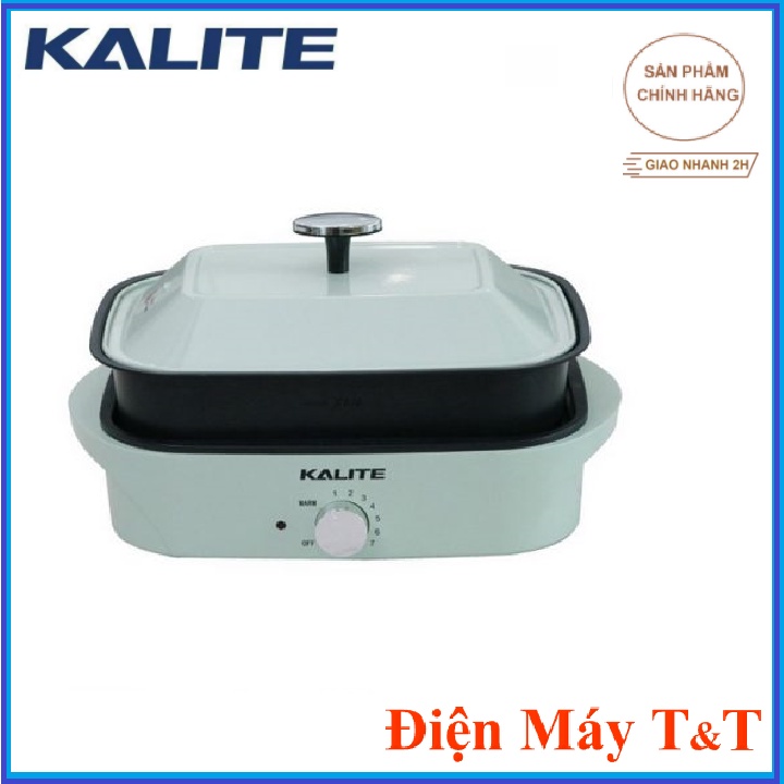 Nồi lẩu mini nướng điện đa năng Kalite KL 663 công suất 1100W, dung tích 4L hàng, tích hợp chức năng lẩu và nướng