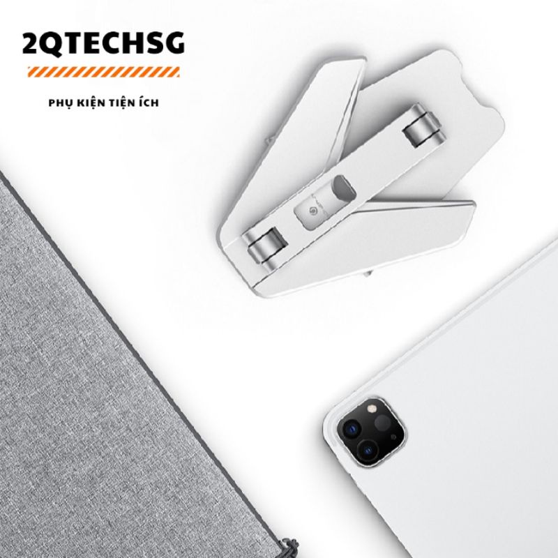 Giá đỡ iPhone, Ipad, và các loại điện thoại, MTB khác, làm bằng hợp kim nhôm, gấp gọn dễ dàng..