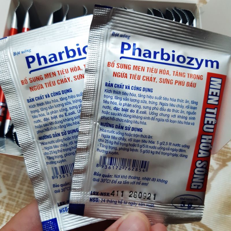 Gói bột Pharbiozym 5g