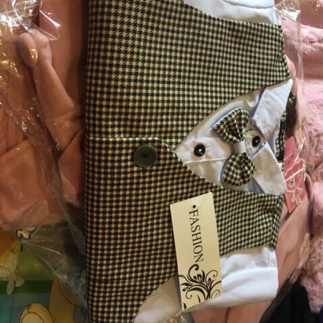 Bộ công tử comle kẻ cho bé trai 8-23kg 1-6tuoi