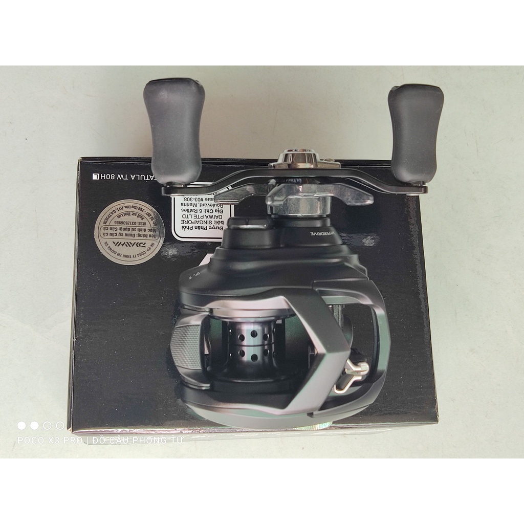 Máy câu ngang tay trái DAIWA TATULA TW 80HL