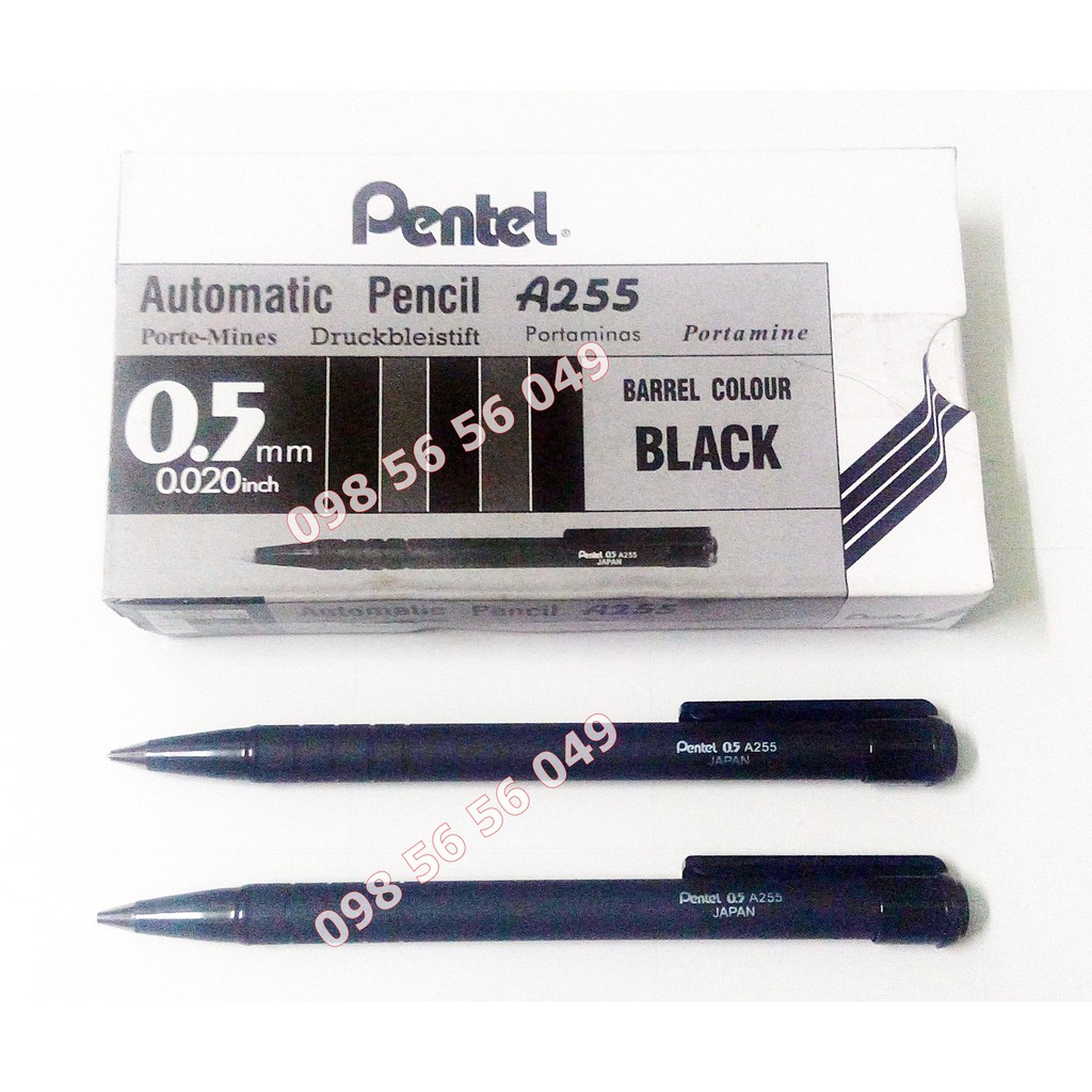 Bút Chì Bấm Pentel A255 [ Nét 0.5mm ]