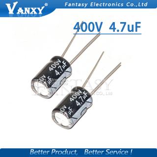 Bộ 20 Tụ Điện Điện Phân 400v4.7uf 8x12mm 4.7uf 400v 8x12 Chất Lượng Cao